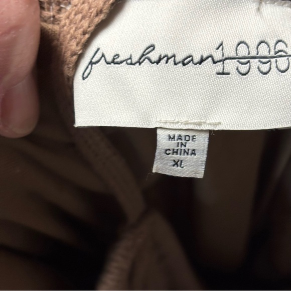 Freshman Tan Sleeveless knit Slip Maxi Dress - Picture 4 of 5